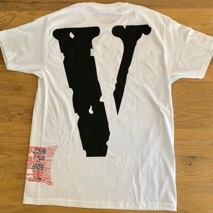Vlone x NAV Good Intentions Tee White
